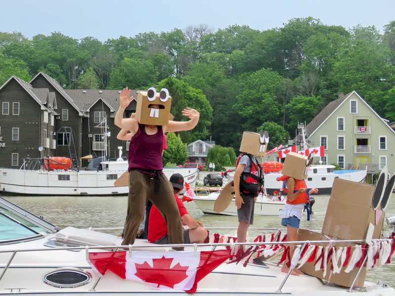 Boat Parade Port Stanley